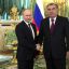 Владимир Путин и Эмомали Рахмон крупным планом
