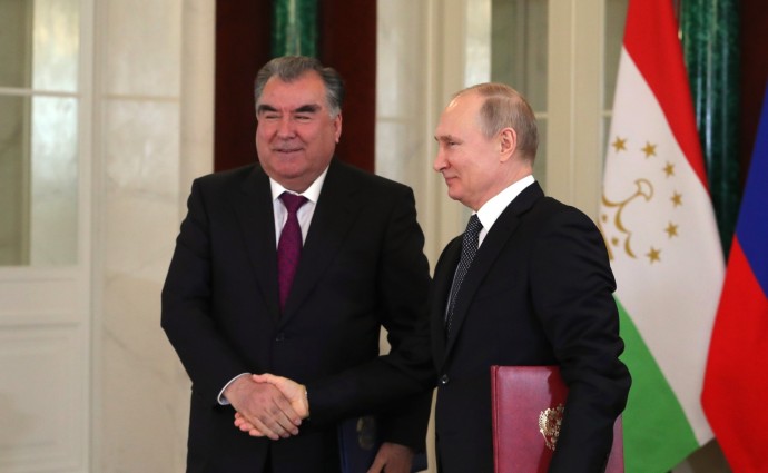 Владимир Путин и Эмомали Рахмон подписали Совместное заявление