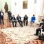 На встрече с Президентом Эстонской Республики Керсти Кальюлайд