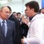 Владимир Путин слушает Дмитрия Поликанова
