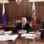 Путин с Министром транспорта Евгением Дитрихом (слева) и губернатором Московской области Андреем Воробьёвым