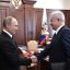 Путин приветствует Вагита Алекперова