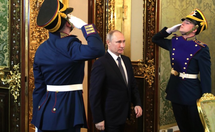 Владимир Путин прибыл на переговоры с Эмомали Рахмоном