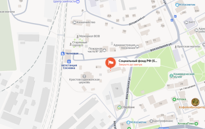 Социальный фонд России Сосновка Тамбовская область