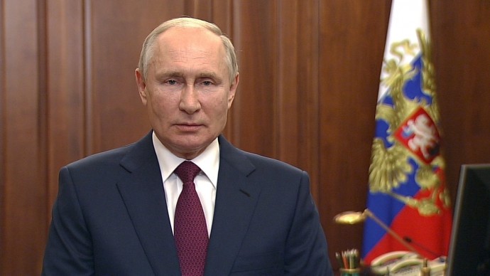 Видеообращение Путина по случаю открытия чемпионата мира по пляжному футболу 19 августа 2021 года