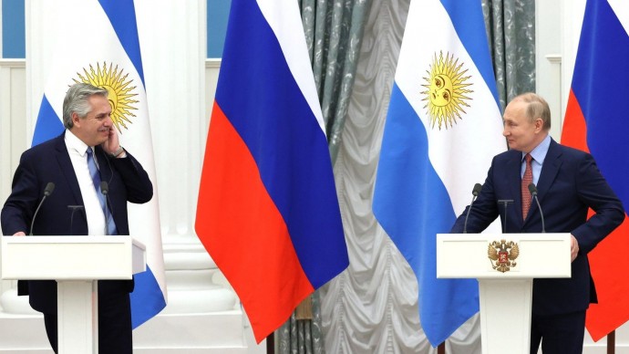 Видео заявления для прессы по итогам российско-аргентинских переговоров 3 февраля 2022 года