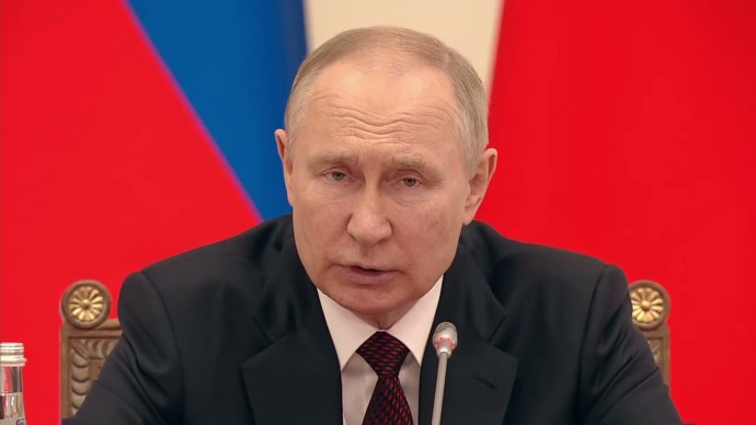 Видео выступления Путина на неформальном саммите СНГ 26 декабря 2022 года