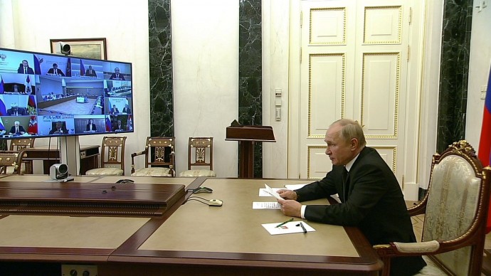 Видео выступления Путина на заседании Совета по развитию физической культуры и спорта 10 сентября 2021 года