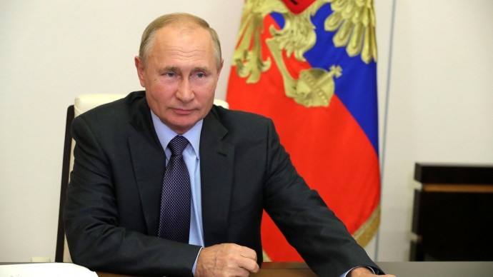 Видео с совещания Владимира Путина по экономическим вопросам 10 сентября 2020 года