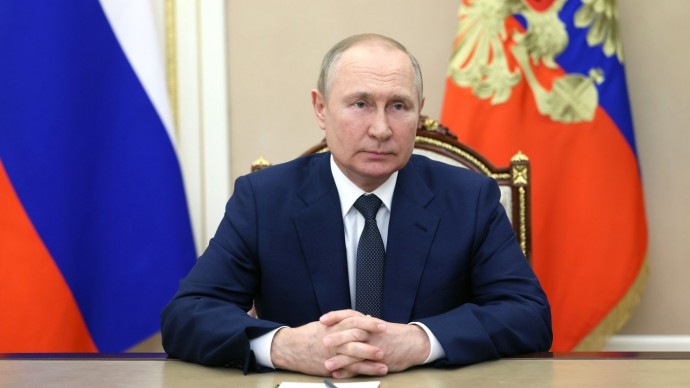 Видеоверсия обращения Путина к участникам IX Форума регионов России и Белоруссии 1 июля 2022 года