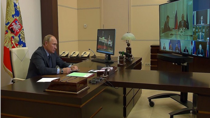 Видео совещания Путина по финансированию и развитию космической отрасли 2 ноября 2020 года