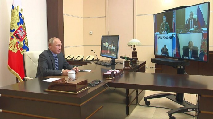 Видео совещания Путина по Нагорному Карабаху 13 ноября 2020 года