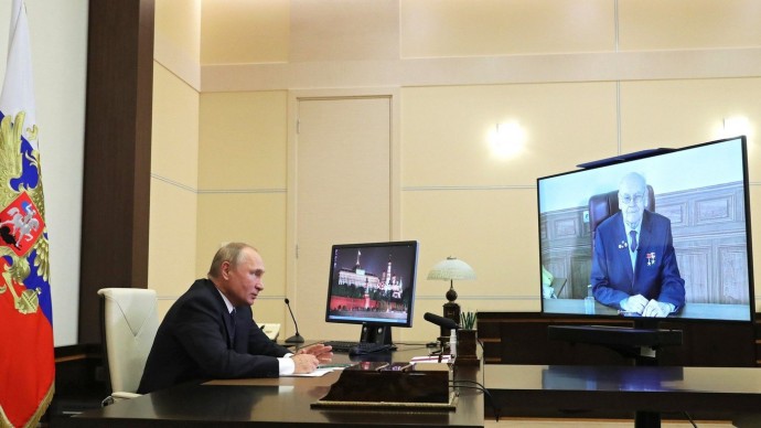 Видео беседы Путина с Гербертом Ефремовым 19 сентября 2020 года