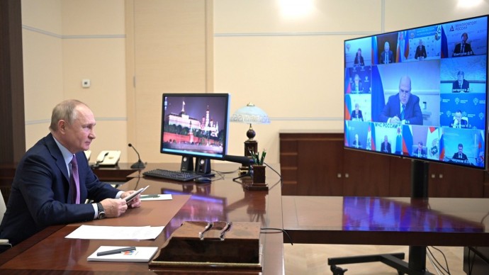 Видео выступления Путина на встрече с членами Правительства 24 декабря 2021 года