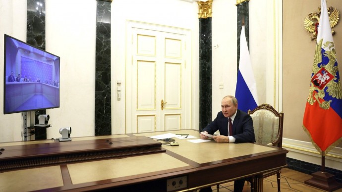 Видео со встречи Путина с руководителями органов безопасности и спецслужб стран СНГ 29 сентября 2022 года