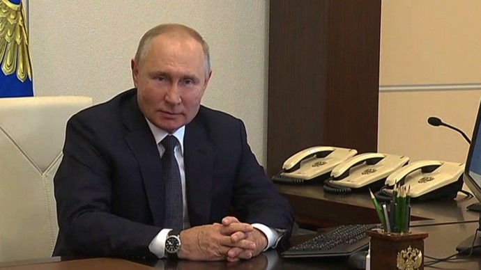 Видео: Владимир Путин проголосовал на выборах депутатов Государственной Думы 17 сентября 2021 года