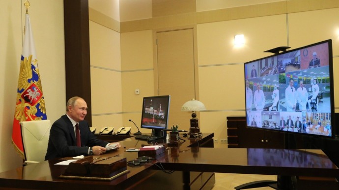 Видео: Путин на заседании Совета по науке и образованию 8 февраля 2021 года